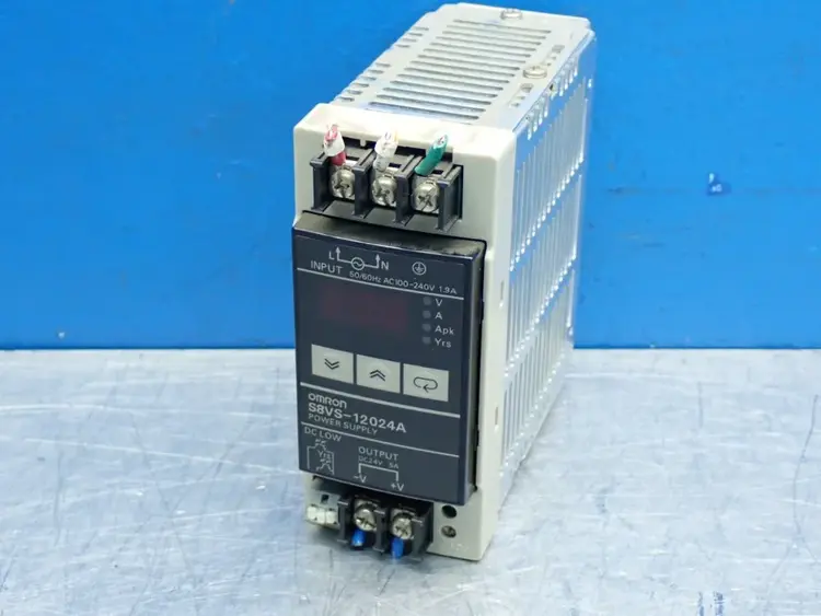 Used OMRON S8VS12024A DIN Rail Power Supplies Ohio US | HGR 24 #1150949