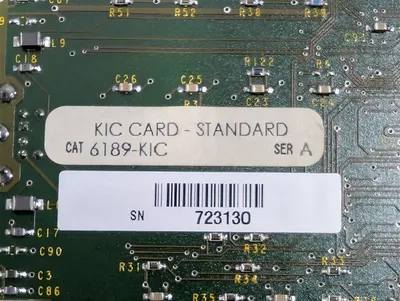 Allen Bradley 6189-KIC Keyboard Interface Card 77151-208-55 C/L D Used