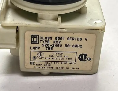 New | in-Stock SQUARE D 9001KM7 Indicators Ohio US | Surplus Asset Holdings #1243246