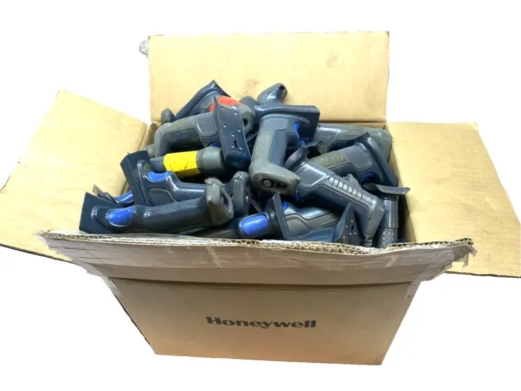 Used HONEYWELL INTERMEC SCAN HANDLE CK71 CK75 MOBILE LOT OF 85 Barcode Scanners Michigan US | Maverick Industrial Sales #1092127