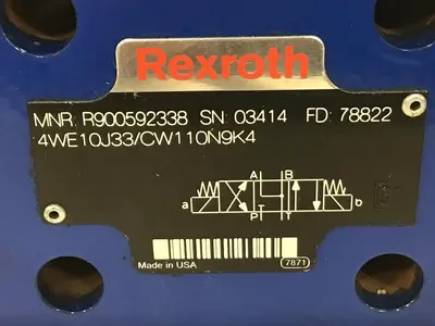 USED REXROTH 4WE10J33/CW110N9K4