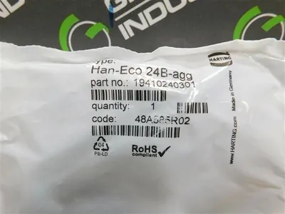 Lot of 2 Harting 19410240301 Han Modular Connectors Han-Eco 24B-agg New NIB