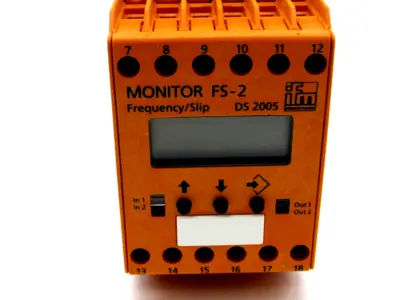 NEW IFM EFECTOR DX2005 PULSE DIFFERENCE MONITOR FS-2