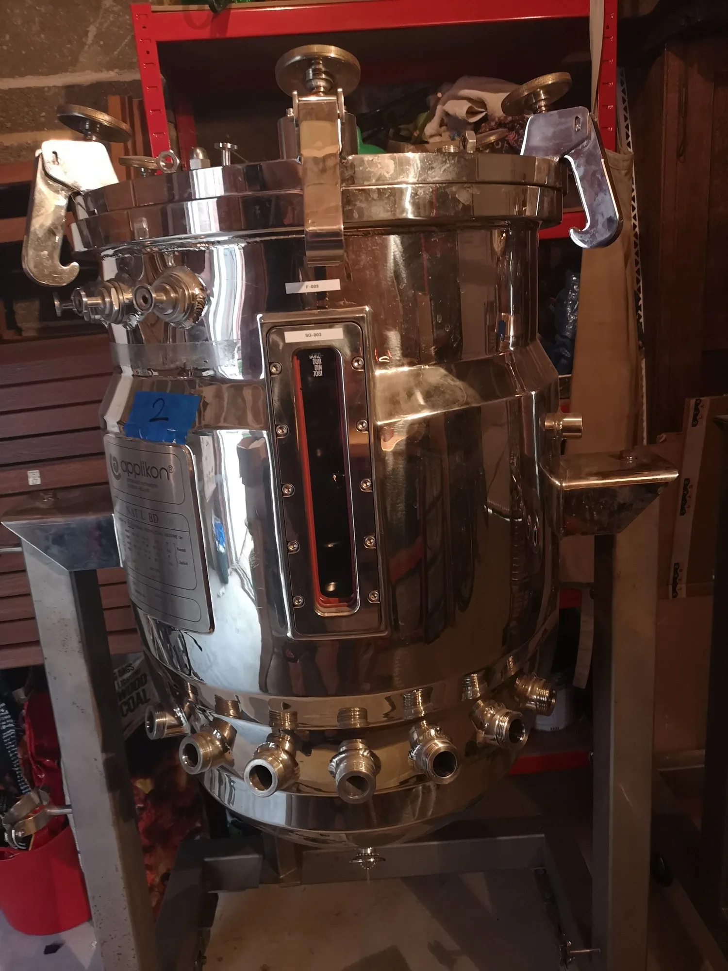 130 L Applikon mammalian cell fermenter