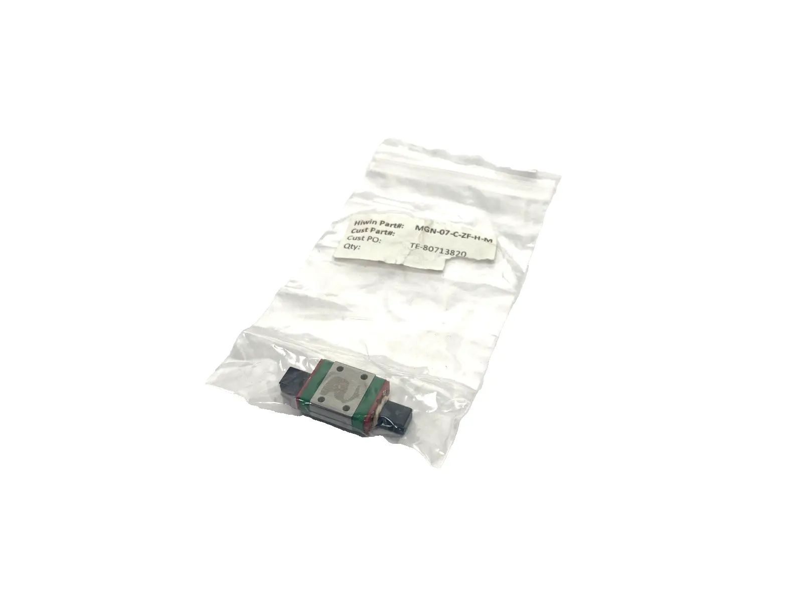 USED HIWIN MGN-07-C-ZF-H-M, MGN07CZFHM, MGN7H
