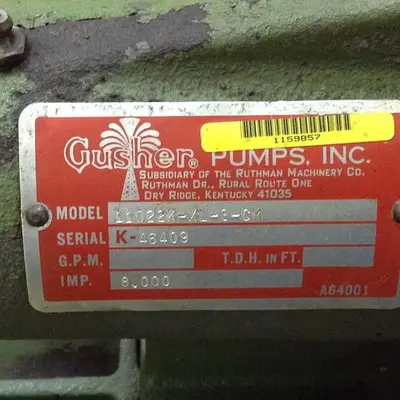 USED GUSHER 11022K-XL-3-CM