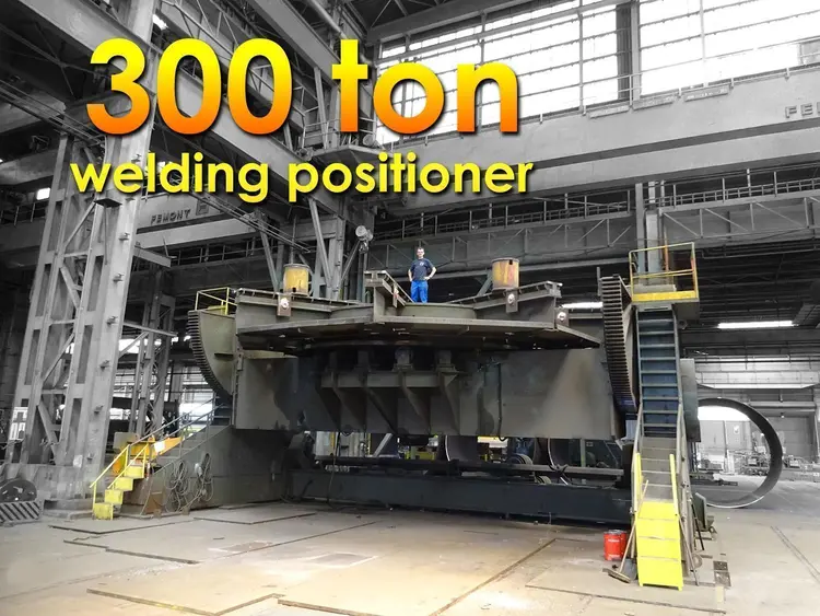 Used UNIQUE READCO 300 TON WELDING POSITIONER Welding Positioners | Apt International N.V #365338