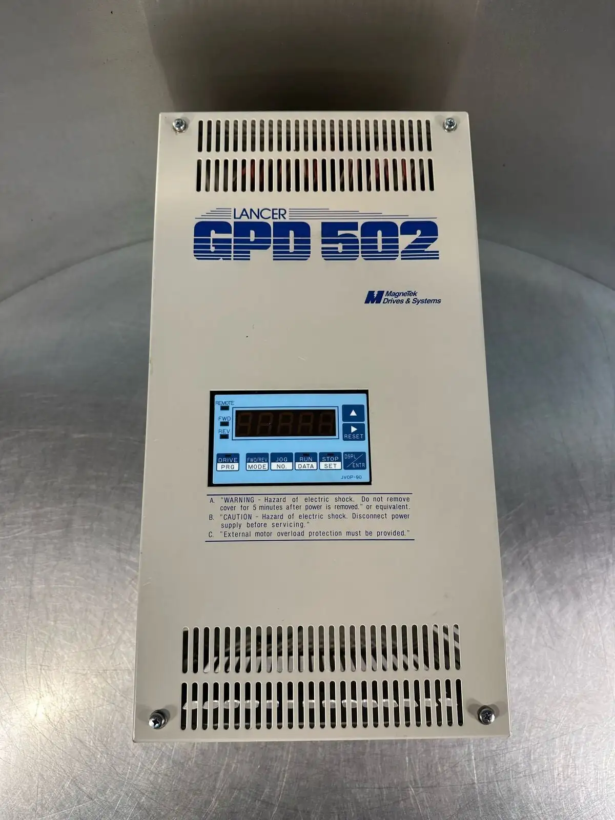 Magnetek L715 GPD502 AC Drive Lancer 0-460V 9.0A 5HP 3PH 0-400Hz (8.3.5)