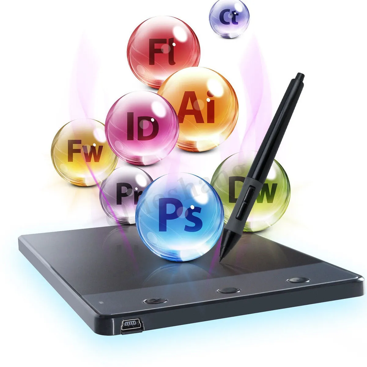 Used _UNKNOWN_ HUION H420 USB Graphics Drawing Pen Tablet Digital Signature Pad For Windows Mac Computer Accessories Oklahoma US | Wide Image Solutions #1535164