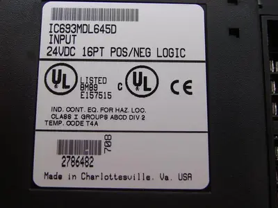 USED GE FANUC IC693MDL645D