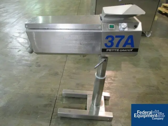 Used Fette Fette Gratex Tablet Deduster Tablet Dedusters Ohio US | Federal Equipment Company #127740