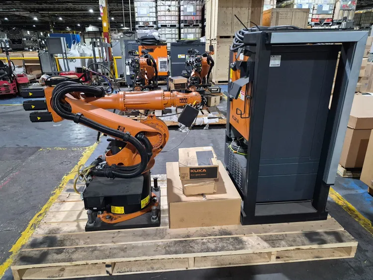 New | in-Stock 2015 KUKA KR16 L6-2 + KR C4 NA Robots Michigan US | iGAM Industrial Marketplace #1173935