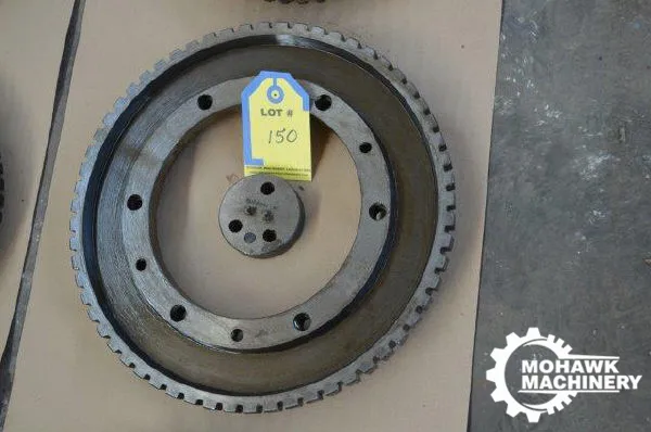 GLEASON INDEX PLATE & CAM FOR A 608 OR 609 GLEASON GEAR ROUGHER OR FINISHER (61 TOOTH)