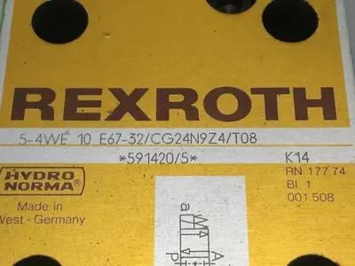 USED REXROTH 54WE10E6732/CG24N9Z4T08