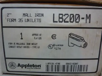 NEW APPLETON LB200-M