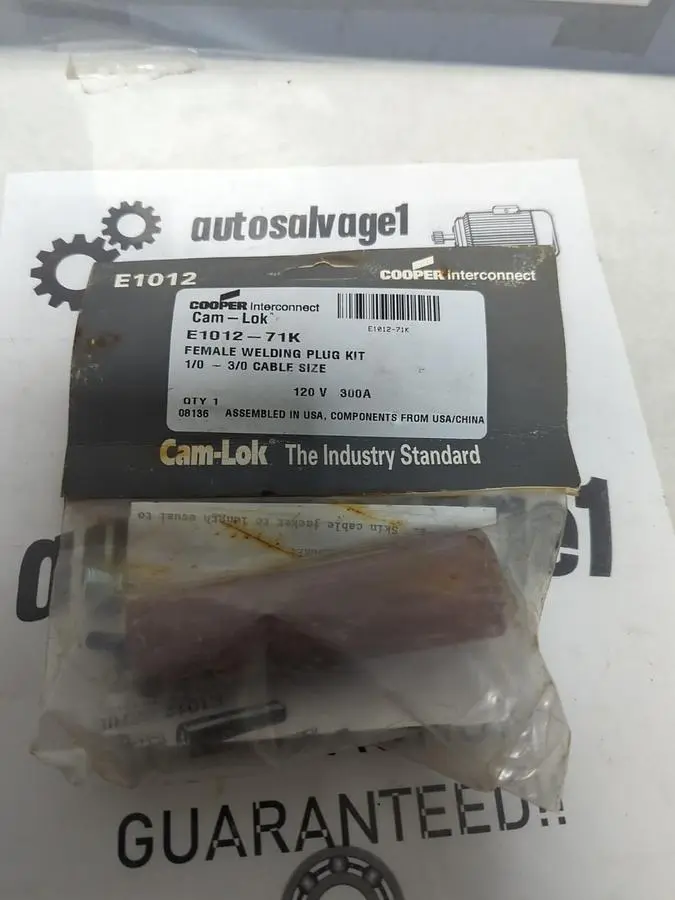 Used COOPER INTERCONNECT E1012-71K Cable & Wire | Surplus Asset Holdings #1206760