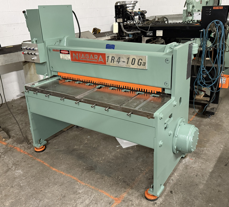 Used _UNKNOWN_ _UNKNOWN_ Power Squaring Shears (Gauge) New Jersey US | H. Weiss Machinery & Supply #1308643