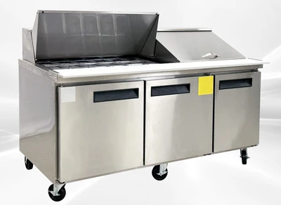 171-0229 70" Self Contained Sandwich Prep Table Cooler