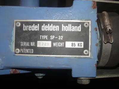 USED BREDEL DELDEN HOLLAND TYPE SP-32