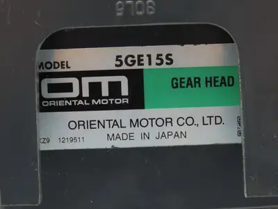Oriental AC Gearmotor 5RK90GE-CW2M 90W 97rpm 230V 1Ph SOL5