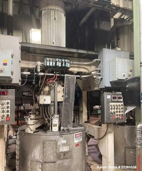 Used WESTERN STATES G-16 Basket Bottom Dump Centrifuges Illinois US | Aaron Equipment #1240975