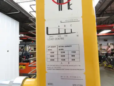 Used ULINE _UNKNOWN_ Pallet Lifters Indiana US | Arrow Industrial #1366960