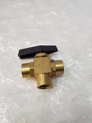 FEMALE L-PORT BRASS BALL VALVE