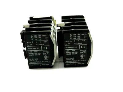 NEW LOT OF 2 EATON DILM150-XHI22 CONTACTOR DILM150XHI22