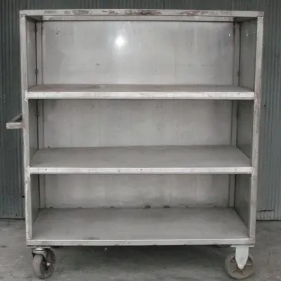 SPC7209  Miscellaneous Equipment utility cart / shelf truck 30" wide x 60" long x 71" tall, stainless steel
