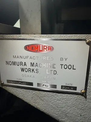 2014 NOMURA HBA 110T-R2 BORING MILLS, HORIZONTAL, TABLE TYPE | Machinery Resources International (7)