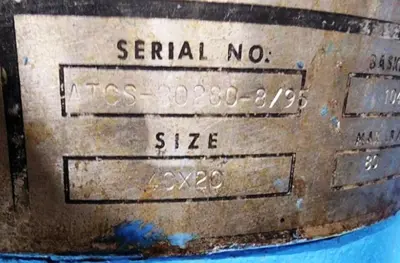 Tolhurst 40 x 20 perforate basket centrifuge, 316SS.