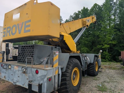 Used 2009 GROVE RT650E Rough Terrain Cranes Louisiana US | Proxy Equipment #1388716
