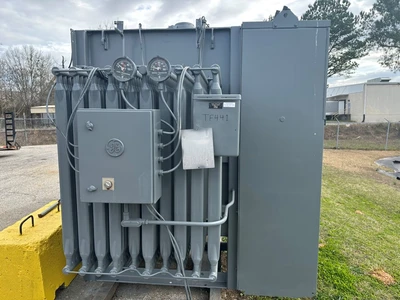2000 KVA GE Silicone Transformer 13.8 KV Pri, 480Y/277V Sec