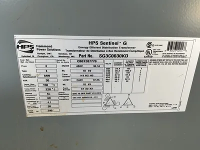 Used _UNKNOWN_ SENTINEL  G Distribution Transformers Ohio US | AW Machinery, LLC. #1311977