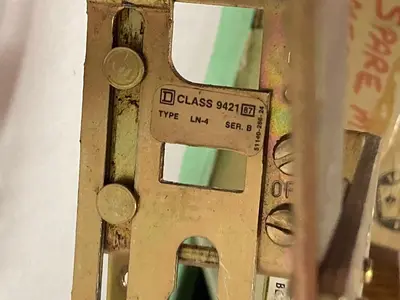 Used SQUARE D LN-4 Industrial Controls Ohio US | Surplus Asset Holdings #1239263