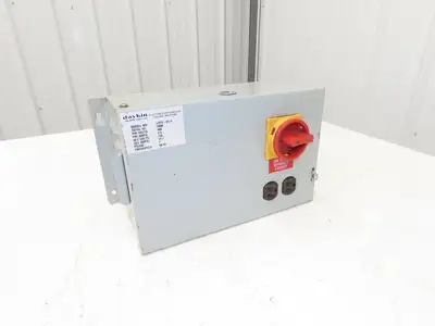 Daykin LTFS-01 U Stepdown Power Transformer Disc 2000VA HV 480V LV 120V 1PH