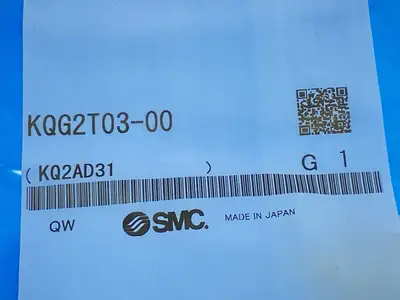 NEW SMC KQC UNION TEE FITTING STAINLESS STEEL 5/32" OD