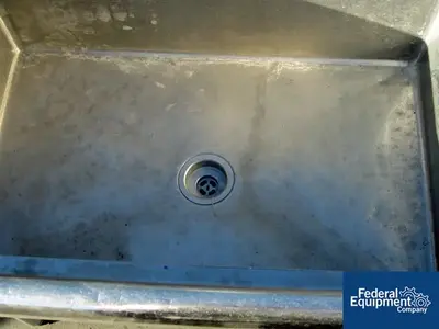Unknown 106" DUAL SINK WASH TABLE