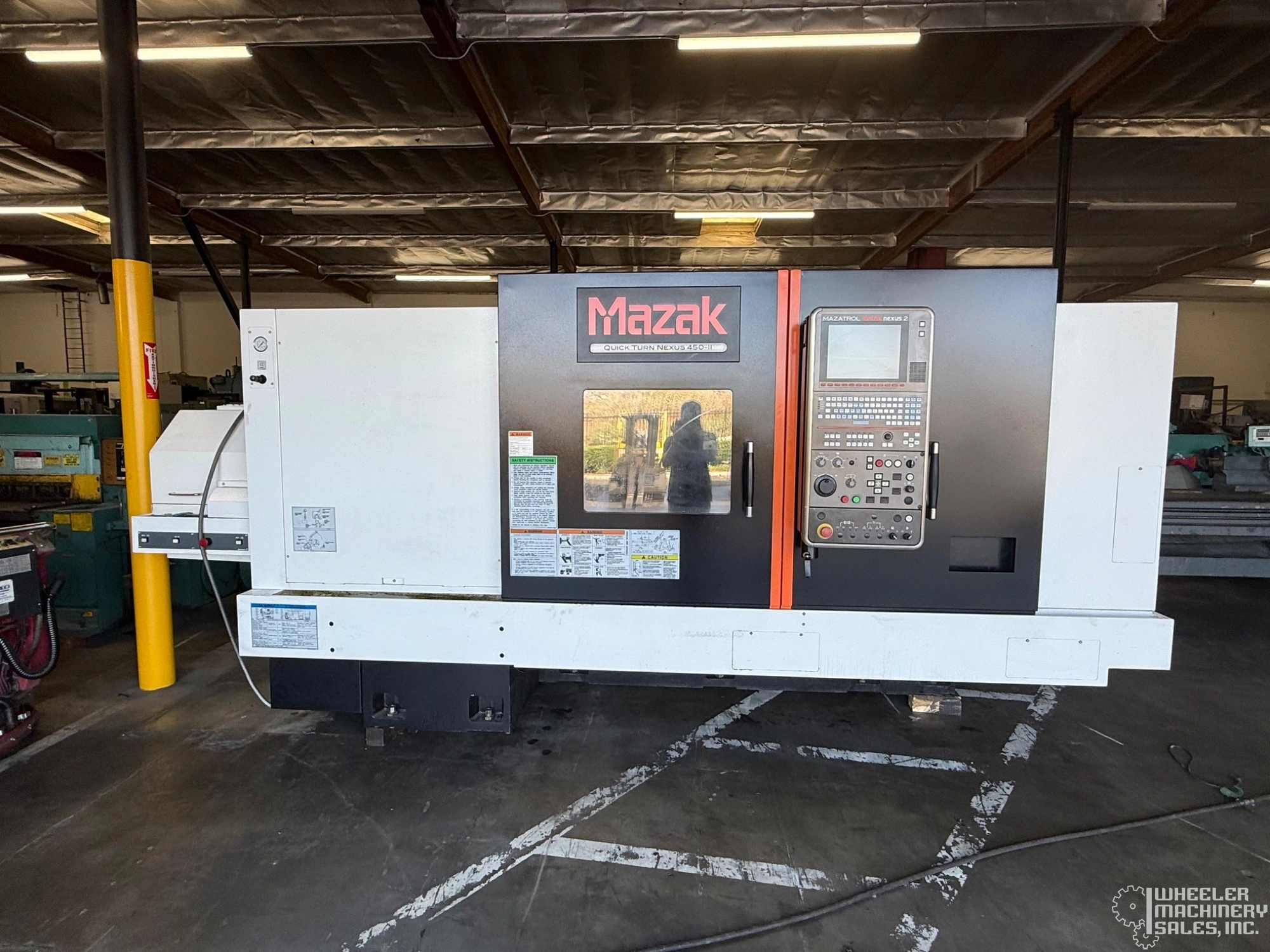 2016 MAZAK Nexus Quick Turn Nexus 450-II CNC Lathe #8221