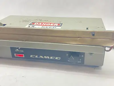 Used Clamco Heavy-Duty Industrial Tabletop Impulse Sealer 16" Impulse Sealers Michigan US | Maverick Industrial Sales #1391312