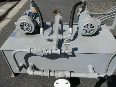 38 GPM Continental #35V-38-A, hydraulic pumping unit, 3 HP