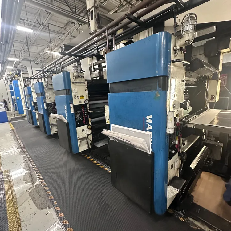 Used 1997 HANTSCHO Mark 16 – 4-Unit / 2-Web Press System Offset Presses Illinois US | Machinery Solutions Group, Inc. #550816
