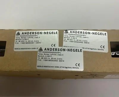 New | in-Stock ANDERSON-NEGELE TFP-162/030/6MM/6MM/MPU Sensors | Surplus Asset Holdings #1206557