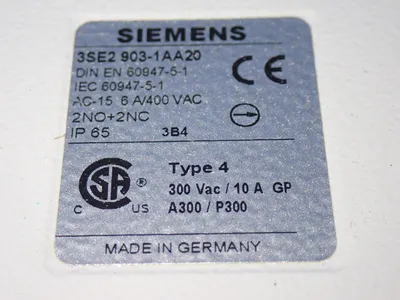 New | in-Stock SIEMENS 3SE2 9031AA20 Relays & Switches Ohio US | HGR 24 #1186326