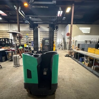 Used 2017 MITSUBISHI ESR15N Narrow Aisle Forklifts Oregon US | Leavitt Machinery #1443653