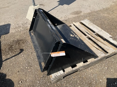 New old stock Paladin 42” high capacity bucket for a Bobcat MT mini skid steer, welded on cutting ed...