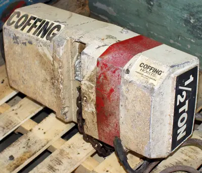 SPC7857  Material Handling Equipment chain hoist, 1000 lbs. Coffing Hoists 12 ' long chain