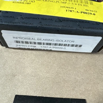 NEW Inpro / Seal 1787-A-P0029-0