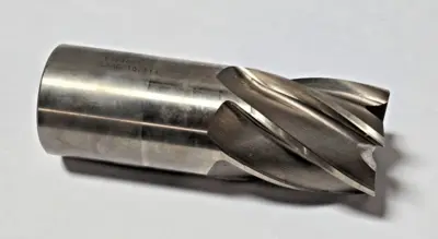 BRUBAKER TOOL End Mill HSS 6 Flute 5963601 Special 2" Dia