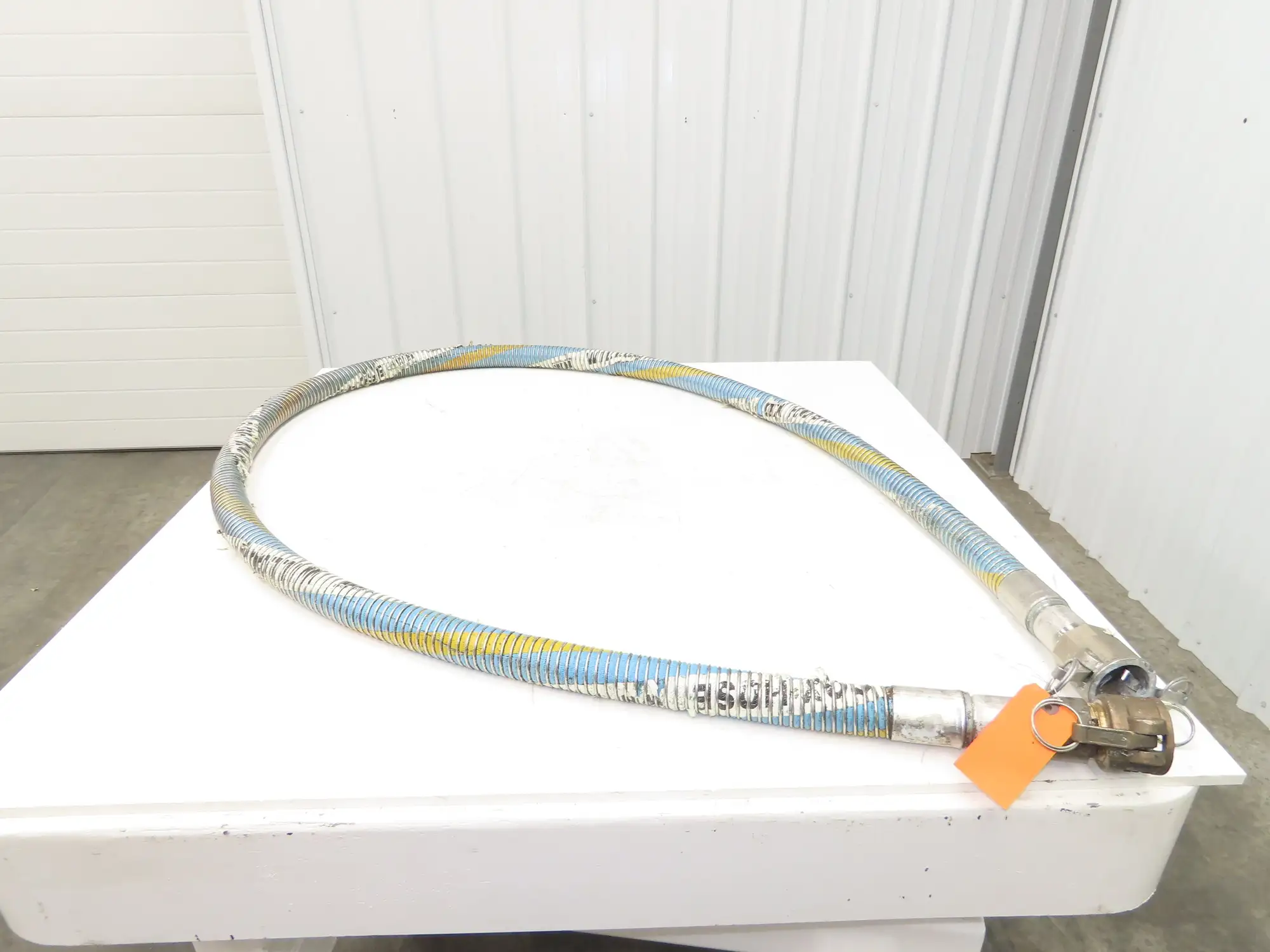 Wilcox 1.5"x 12' Flexible Chemical Transfer Hose Camlok Ends